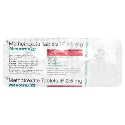 MEVOTREX 2.5 Tablet 10's - Cancer Oncology-Cyt