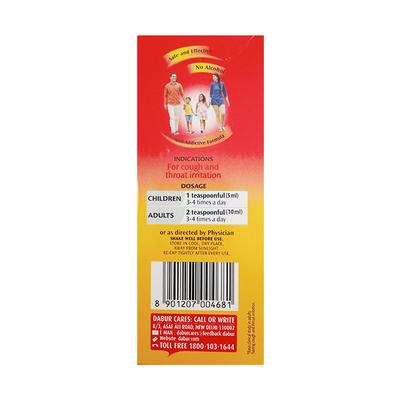 Dabur Honitus Herbal Cough Remedy Syrup 200 ml - Cough & Cold (Ayush)