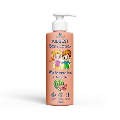 HealthBest Kidbest (3-13 Years) Body Lotion - Watermelon Flavour 500 ml - Baby Body Wash