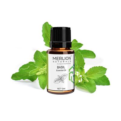 Merlion Naturals Essential Oil - Basil 12 ml - Essential Oils