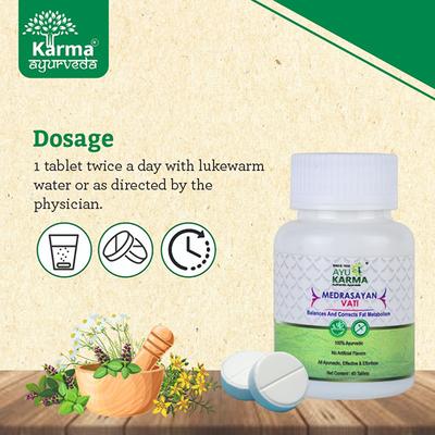Ayukarma Medrasayan Vati 60's - Speciality Medicines