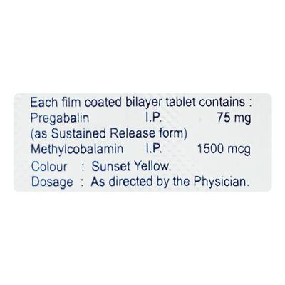 PREGAMINOR M Tablet 10's - Neuropathic Pain-Dru