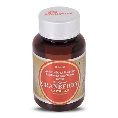 Nutrigrow Cranberry Capsule 30's - Herbal Dietary Supplement