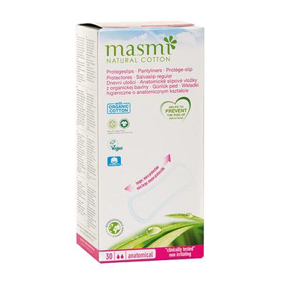Masmi Natural Cotton Pantyliners - Anatomical 30's - Panty Liners