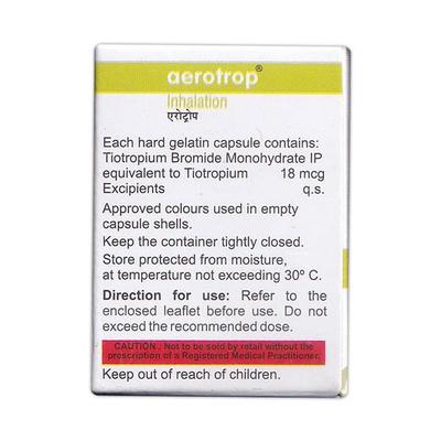 Aerotrop Rotacap 15'S - Asthma/COPD-Ast