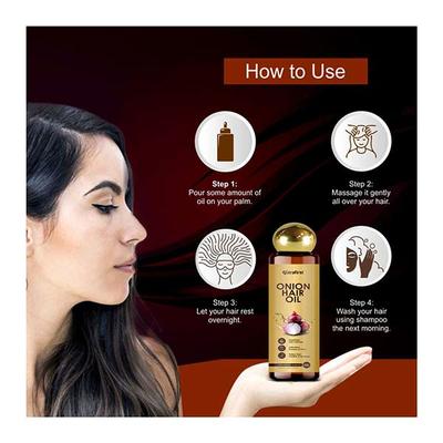 Nutrafirst Onion Oil 100 ml - Hair Oils