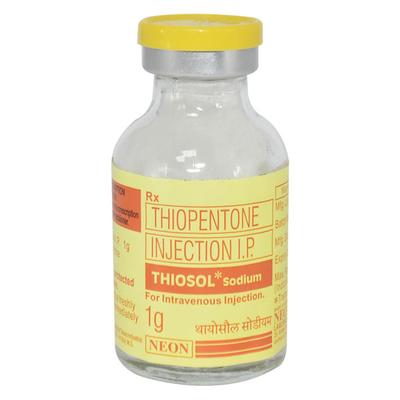 THIOSOL 1GM INJECTION - Anaesthesia General