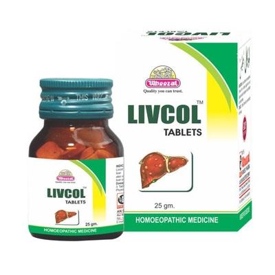 wheezal livcol tablet 25 gm - Speciality Medicine