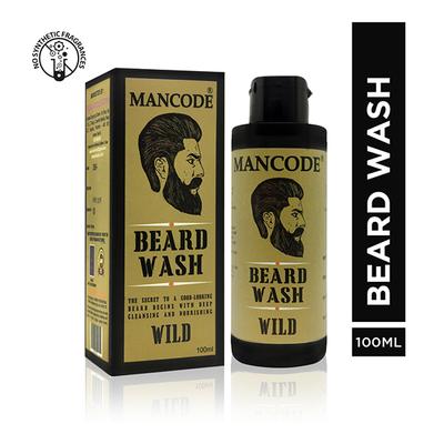 Mancode Beard Wash Gel - Wild 100 ml - Beard Wash
