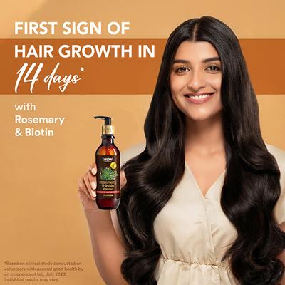 WOW Skin Science Rosemary & Biotin Hair Growth Shampoo 250 ml - Shampoos