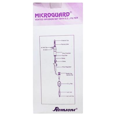 Romsons Microguard Vented Infusion Set (SS-3067) - Infusion Set