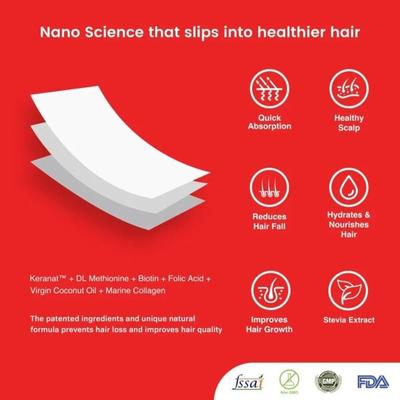 Slip Slips Hair Grow+ Slips - Natural Strawberry Flavour 30's - General Health