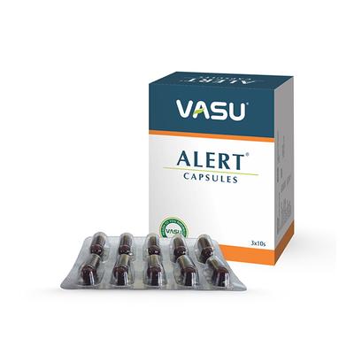 Vasu Alert Capsule (Pack of 3 x 10's) - Speciality Medicines