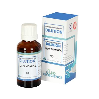 LDD Bioscience Dilution Nux Vomica 30 Liquid 30 ml - Dilutions