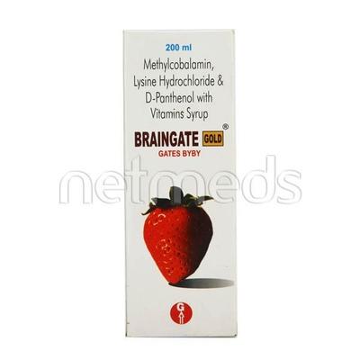 Braingate Gold Syrup 200ml - Supplements-Vam