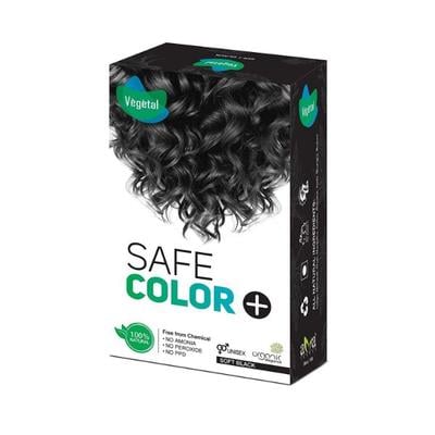 Vegetal Safe Color+ Hair Color - Soft Black 50 gm - Crème