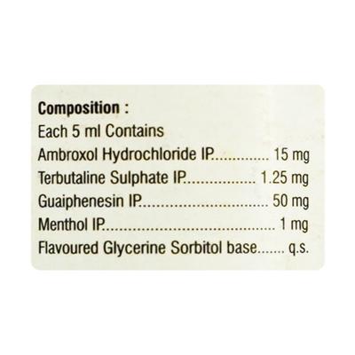 EXKOF Syrup 100ml - Cough And Cold-Cou