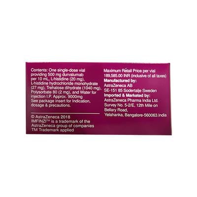 IMFINZI 500mg Injection 10ml - Cancer Oncology-Tar