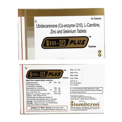 HI Q Plus Tablet 10'S - Supplements-Sup