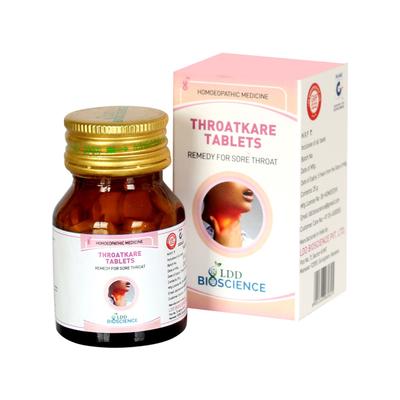 LDD Bioscience Throatkare Tablet 25 gm - Speciality Medicine