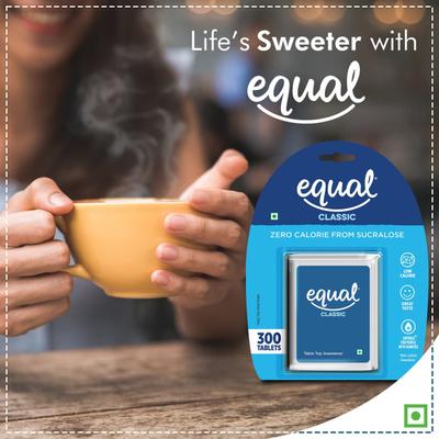 Equal Classic Zero Calorie Sweetener Tablet 300's - Sweeteners