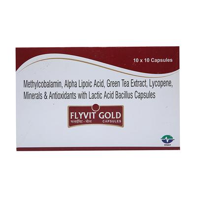 FLYVIT GOLD Capsule 10's - Supplements-Sup