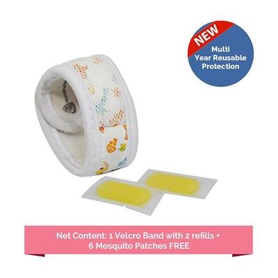 Baby Safety Inc Space Mosquito Repellent Band (2 Refills + 6 Patches) - Mosquito Repellent