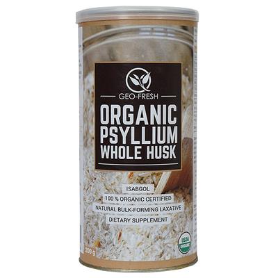 Geo-Fresh Organic Psyllium Whole Husk Powder 200 gm - Speciality Medicines