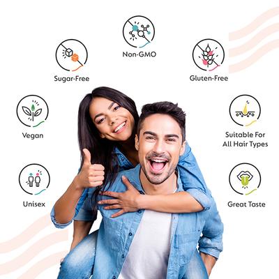 Ace Nutrimony Balanced Beauty Biotin Gummies - Splendid Strawberry 60's - Biotins