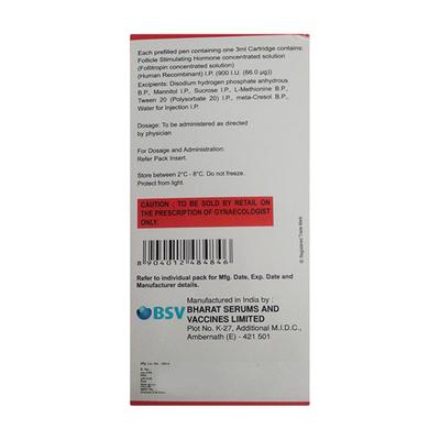 FOLIGRAF 900iu Prefilled Pen 1's - Hormonal Therapy-Oth