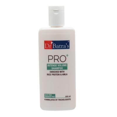 Dr Batra's PRO+ Intense Volume Shampoo 200 ml + Conditioner 200 ml + Anti-Dandruff Hair Serum 125 ml - Hair Treatment