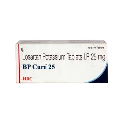 Bpcure 25mg Tablet 10'S - Hypertension-Ang