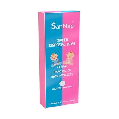 Sannap Baby Diaper Disposal Bags-50's - Diapers & Wipes