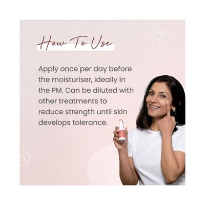 Earth Rhythm 10 Percent Mandelic Acid Plus Hyaluronic Acid Intensive Renewal Serum 30 gm - Face Serum