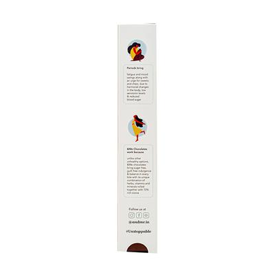 &Me Sugarfree Period Dark Chocolates - Assorted pack (Cranberry + Roasted Almonds & Sea Salt) - Speciality Medicines