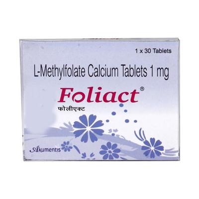 Foliact Tablet 30'S - Supplements-Vam