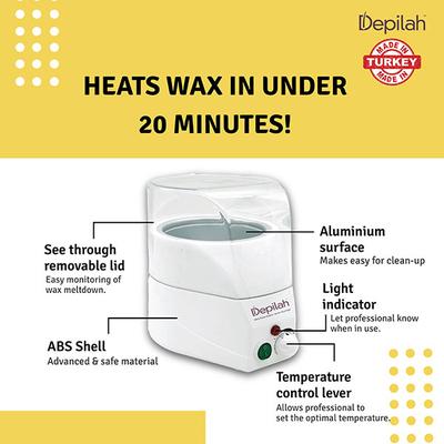 Depilah Professional Wax Heater - Hair Removal Accessories