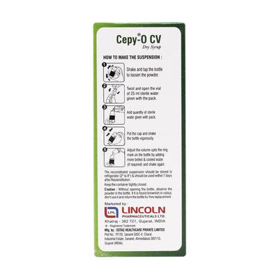 Cepy O Cv Dry Syrup 30ml - Bacterial Infections-Cep
