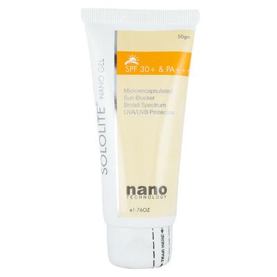 SOLOLITE SPF 30+ & PA+++ NANO Gel 50gm - Sunscreen Preparations-Oth