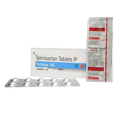 TELMAX 40 Tablet 10's - Hypertension-Ang