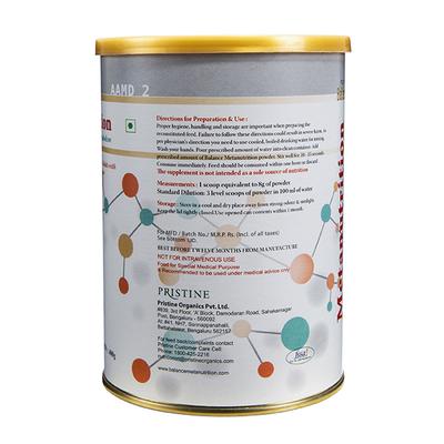 Pristine Balance Metanutrition AAMD-2 for (3 Years & above) Powder - 400 gm (Tin) - Baby And Infant Supplements