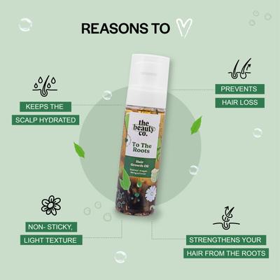 The Beauty Co. To The Roots Hair Growth Oil 100 ml - Hair Oils
