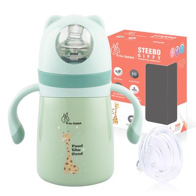R For Rabbit Steebo Giffy Spout Cup 300 ml - Green - Feeding & Nursing