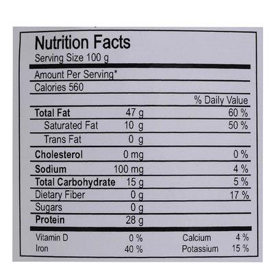 Nutriwish Roasted Watermelon Seeds 500 gm - Nutritional Bars