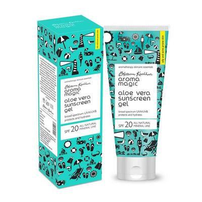 Aroma Magic Aloe Vera Sunscreen Gel 50 ml - Face Sunscreen