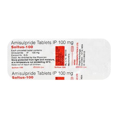 Soltus 100mg Tablet 10'S - Schizophrenia-Aps