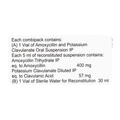 EXCLUV DS 457mg Dry Syrup 30ml - Bacterial Infections-Pen