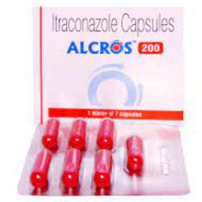 Alcros 200mg Capsule 7'S - Fungal Infections-Anf