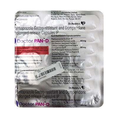 DOCTOR PAN D 30/40mg Tablet 15's - Ulcer/Reflux/Flatulence-Aaa