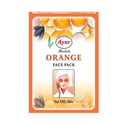 Ayur Herbal Face Pack - Orange 100 gm - Face Packs